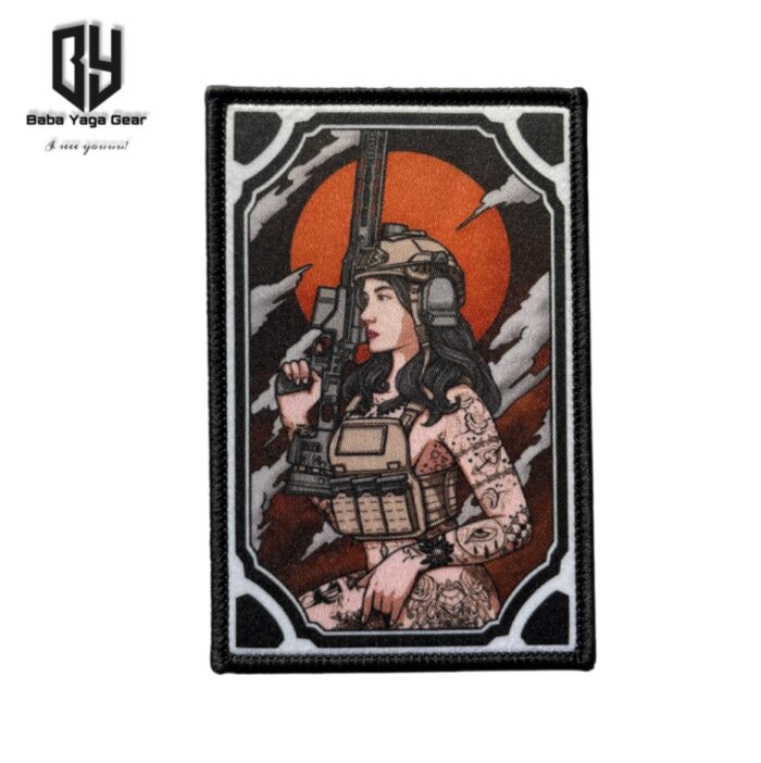 Пач tattoo tactical lady