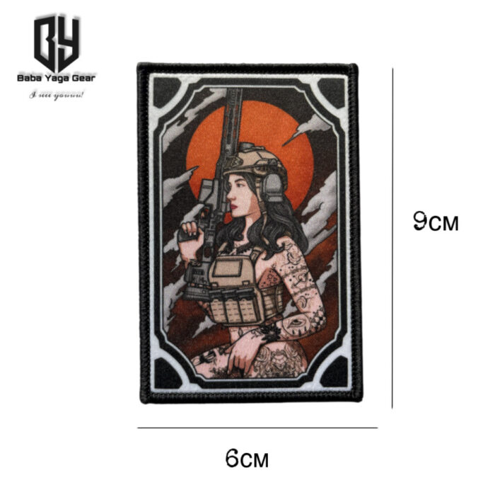 Пач tattoo tactical lady
